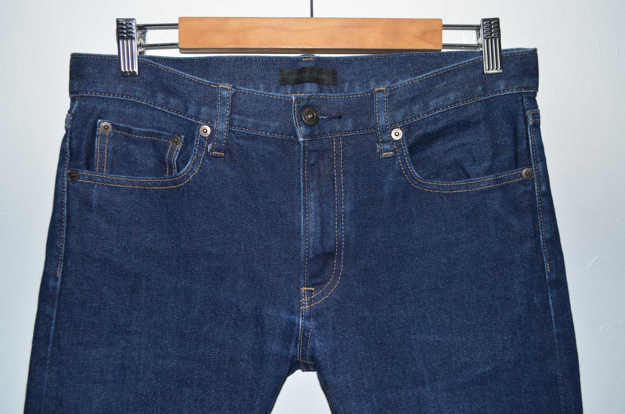 Джинсы Uniqlo Japan Kaihara Selvedge Denim Men’s Slim Fit Blue W31 L27