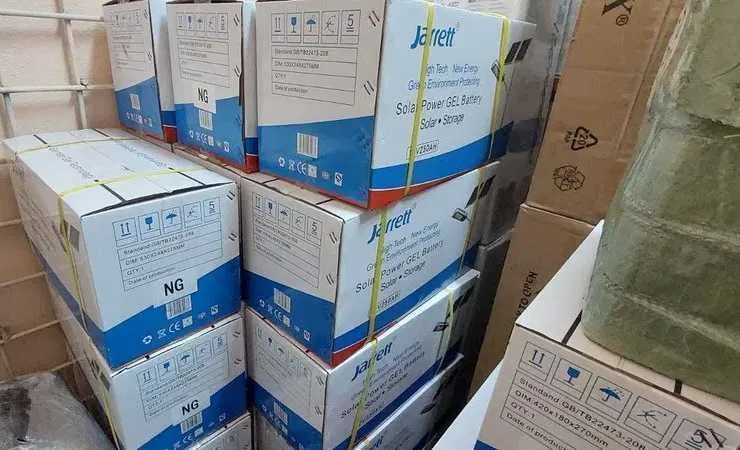 Гелеві акумулятори JARRETT 100 ... 250Aч для сонячних панелей і ДБЖ