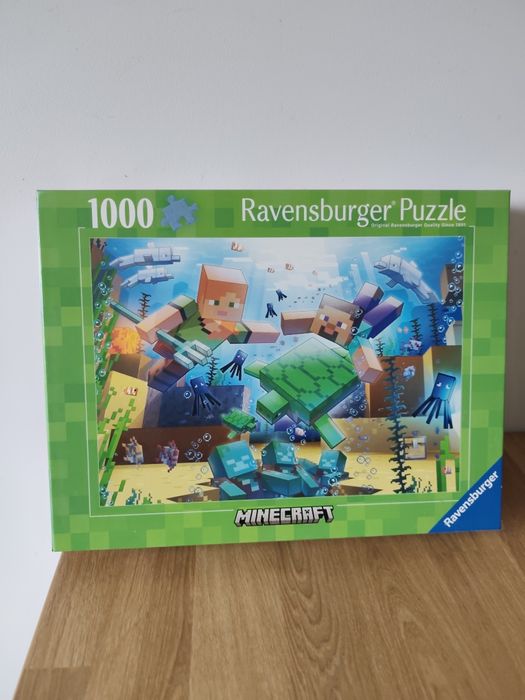 Puzzle Minecraft 1000 elementów Ravensburger