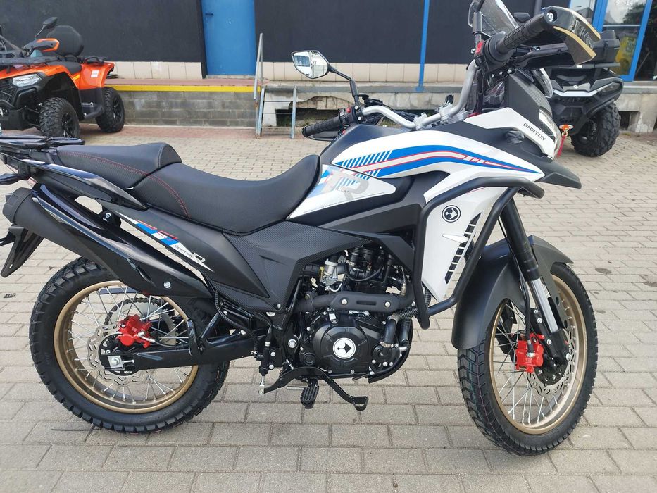 Motocykl enduro 125 chłodzony cieczą Barton Rally 125
