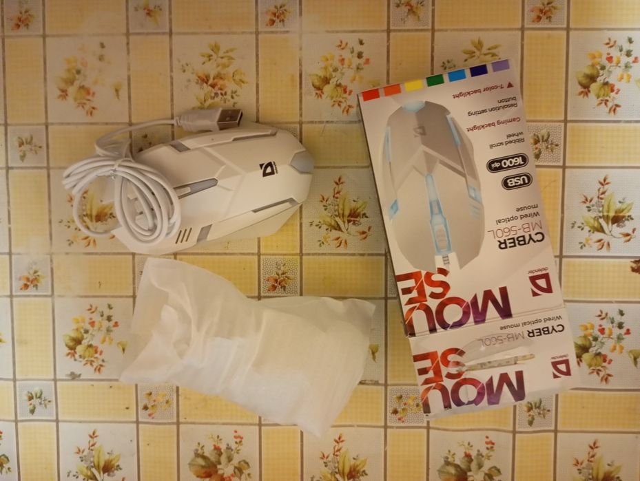 Mysz optyczna przewodowa USB