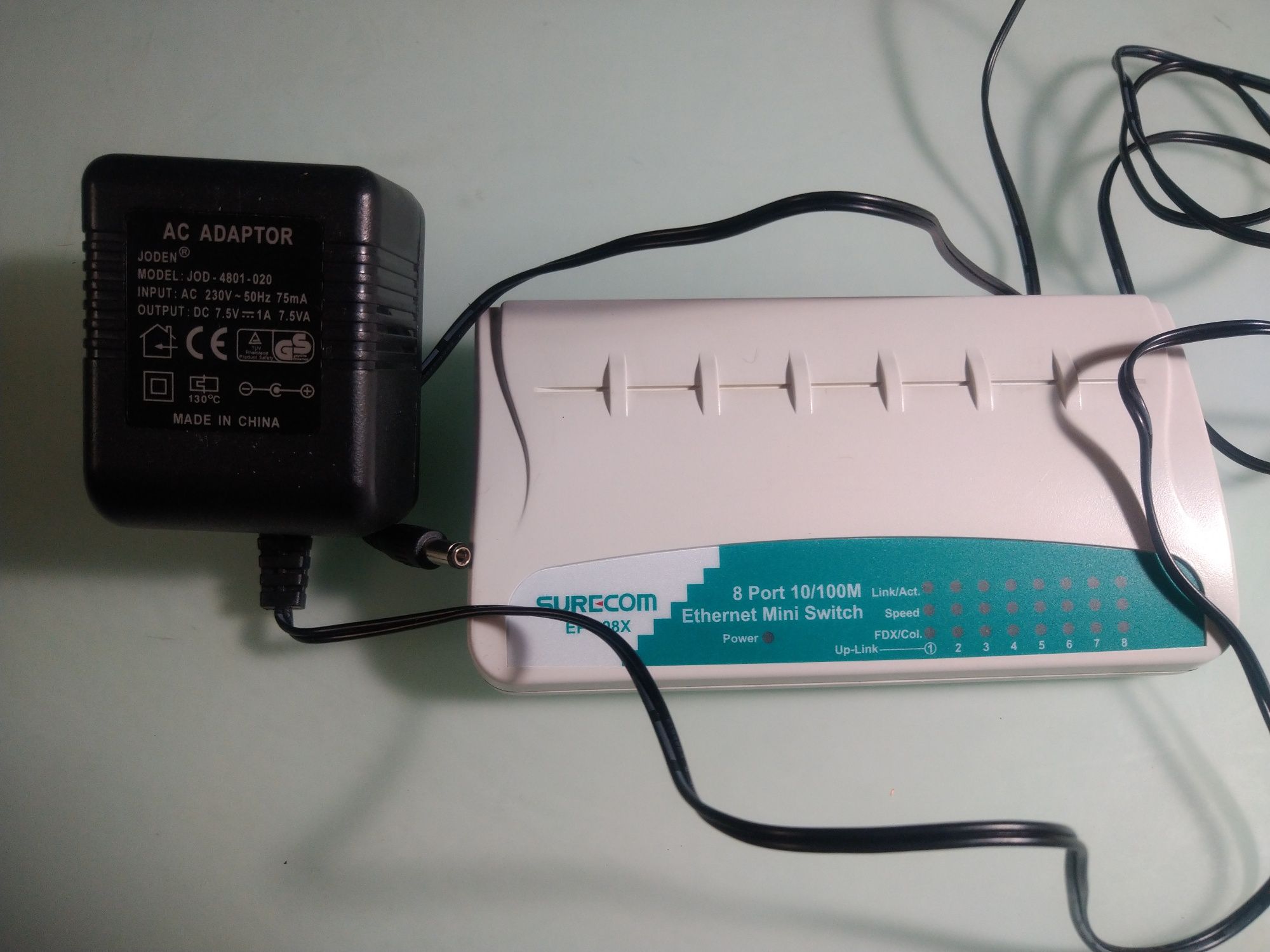 Surecom EP-808X\3C 8Port 10/100М. Комутатор, Switch.