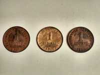 Moedas 1 Centavo 1917/1918/1920