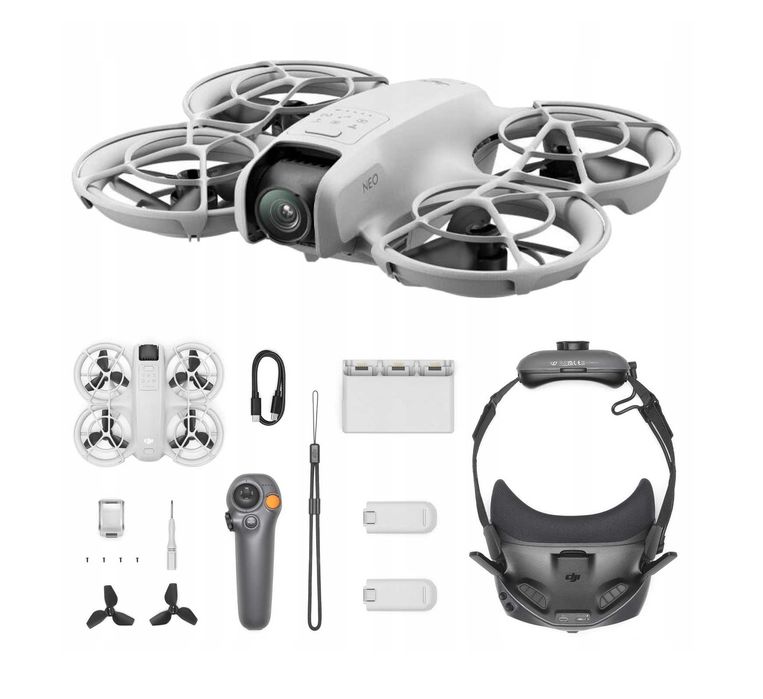 DJI Neo Motion Fly More Combo Dron FPV 4K RC Motion 3 Goggles N3