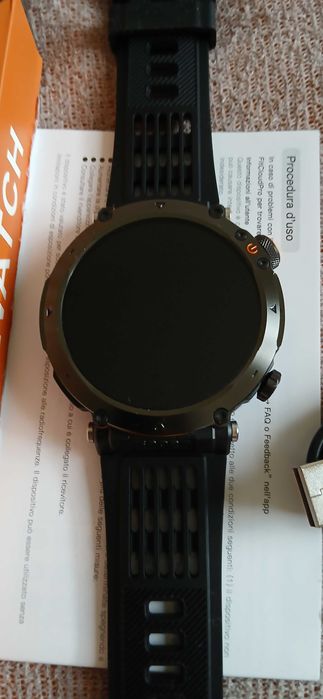 SmartWatch HT30 Wysokiej jakości 1,7-calowy HD ekran ,Latarka  -czarny