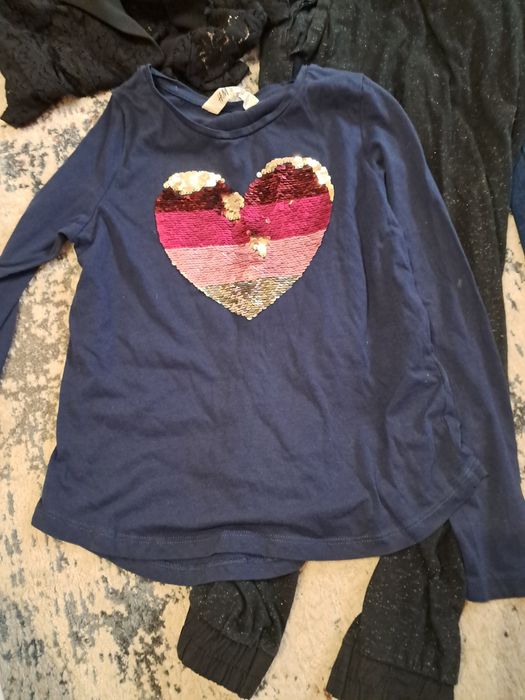 Komplet ubrań dla dziewczynki 134