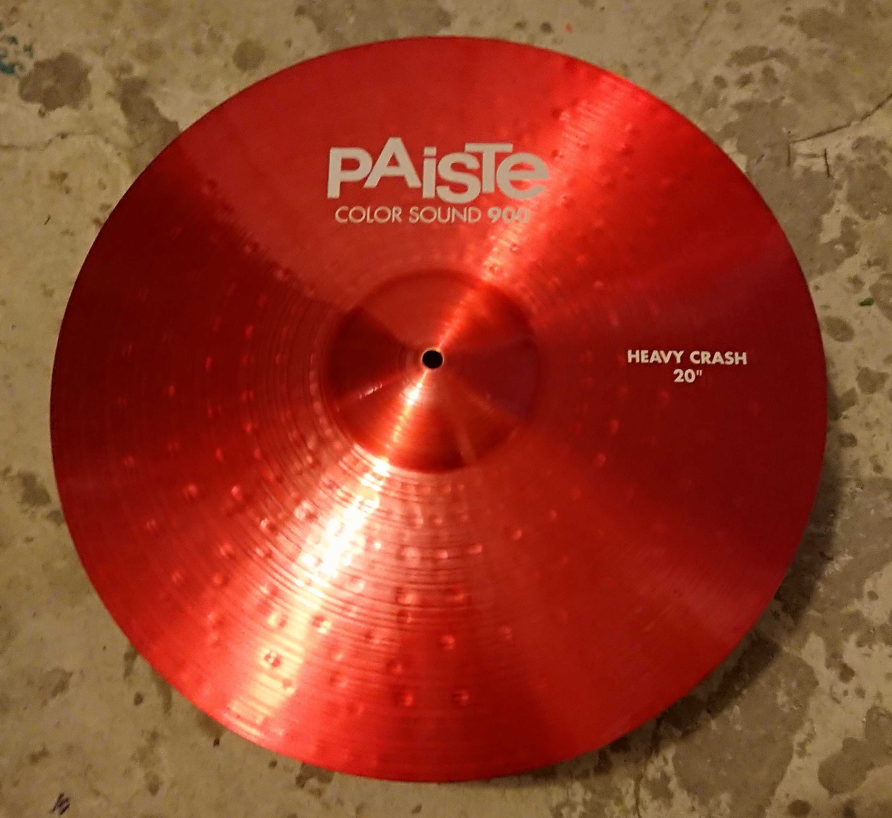 Talerz PAISTE Color Sound 900 RED 20" HEAVY CRASH