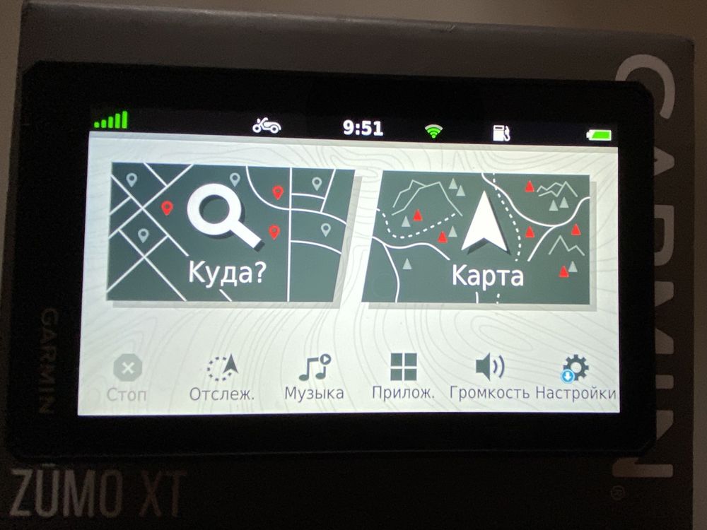 Garmin Zumo XT стан нового