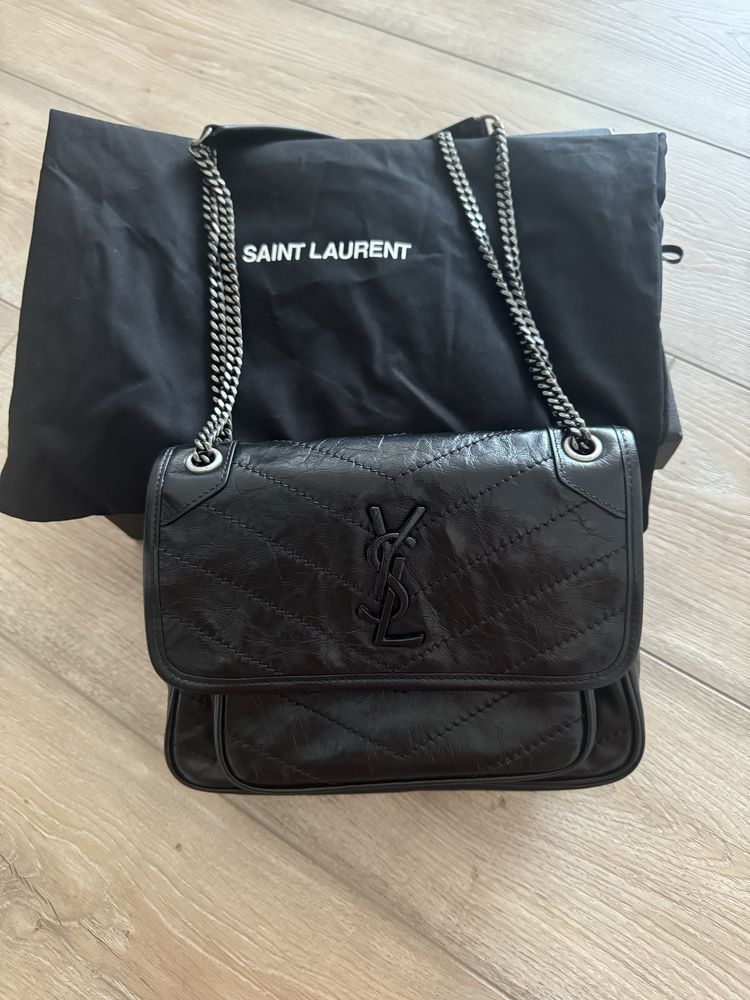 Сумка ysl niki, оригинал saint laurent оригінал