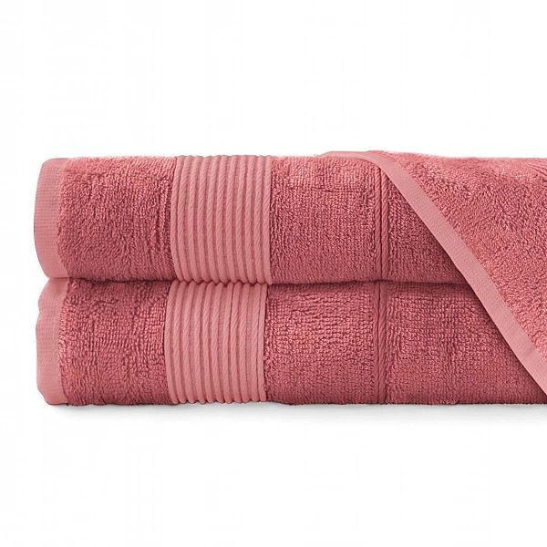 Ręcznik 50x90 Bambusowy Bawełniany 500g/m2 Bamboo Moreno C.Róż