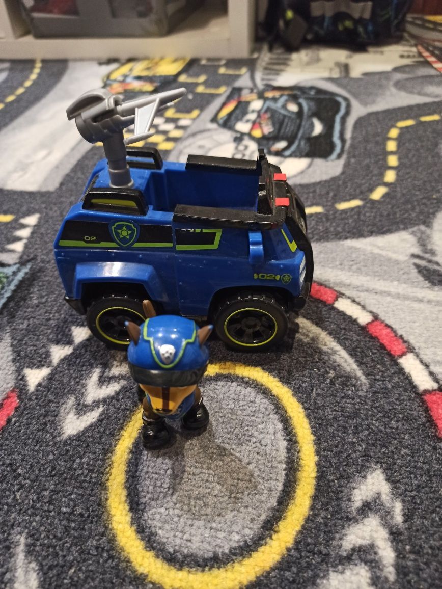 Psi Patrol Paw Patrol Chase i jego wóz