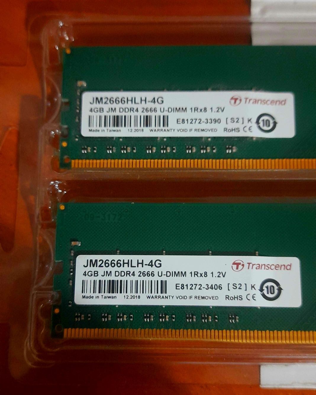 Transcend  память на пк 2666 МГц ddr4 8x4