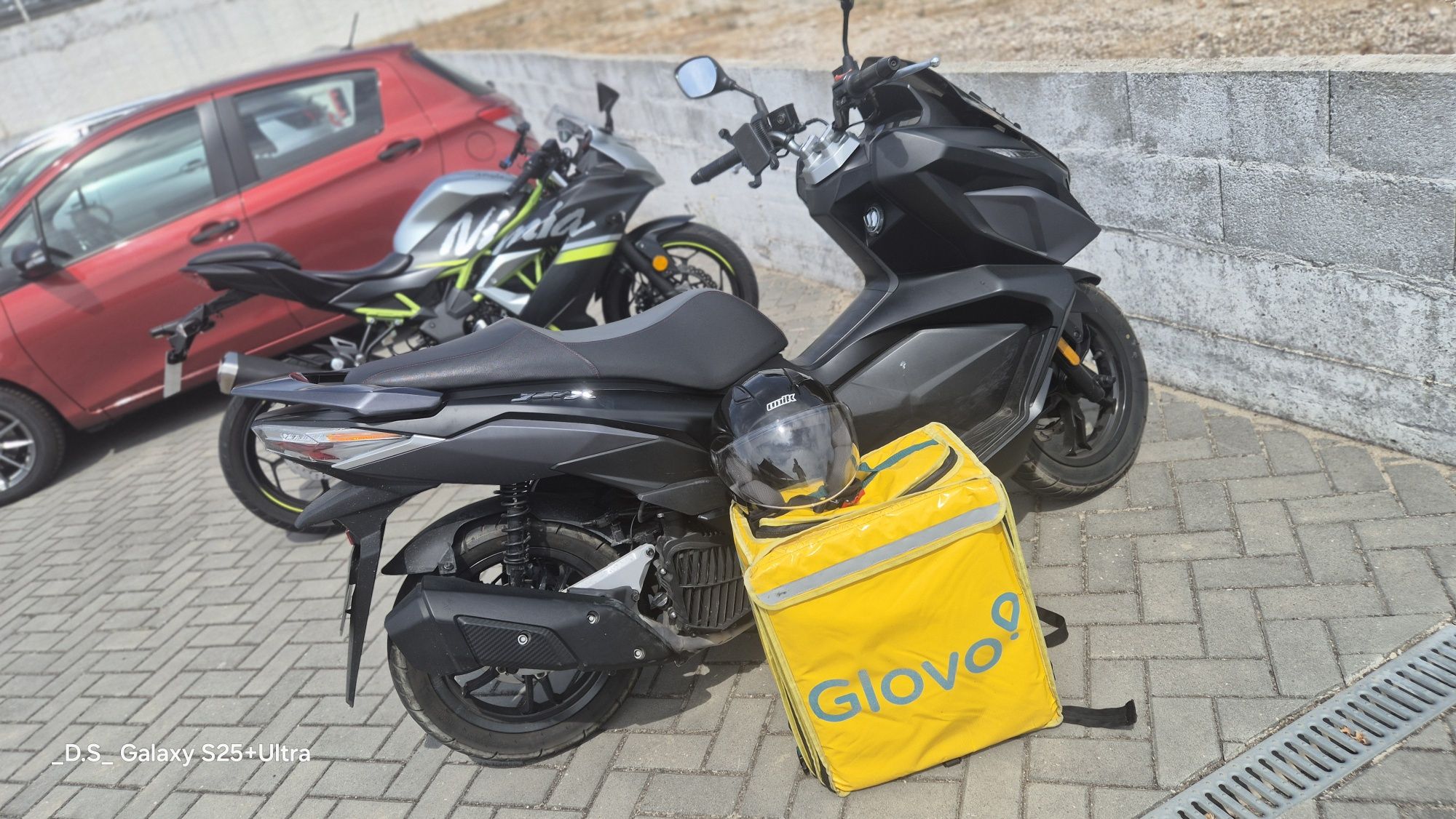 MOTO para estafeta Scooter