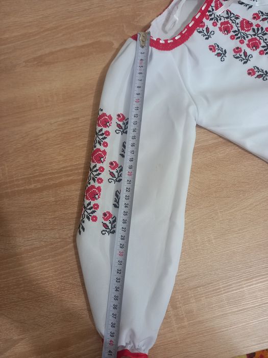 Вишиванка з юбкою для дівчинки!