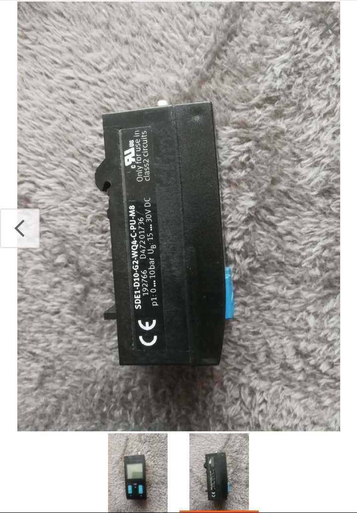 Czujnik ciśnienia FESTO SDE1-D10-G2-MS6-C-PU-M8
