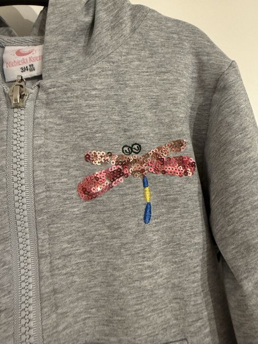 Bluza dla dziewczynki motyw ważki rozmiar 99