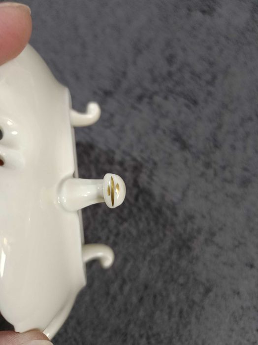 Rosenthal Moliere paterka na stópkach Moosrose śliczna witrynowa