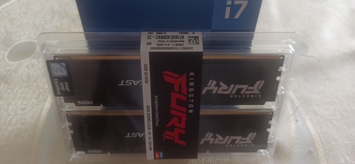 НОВА! DDR5 32GB (2x16GB) 6000 MHz (KF560C40BBK2-32)