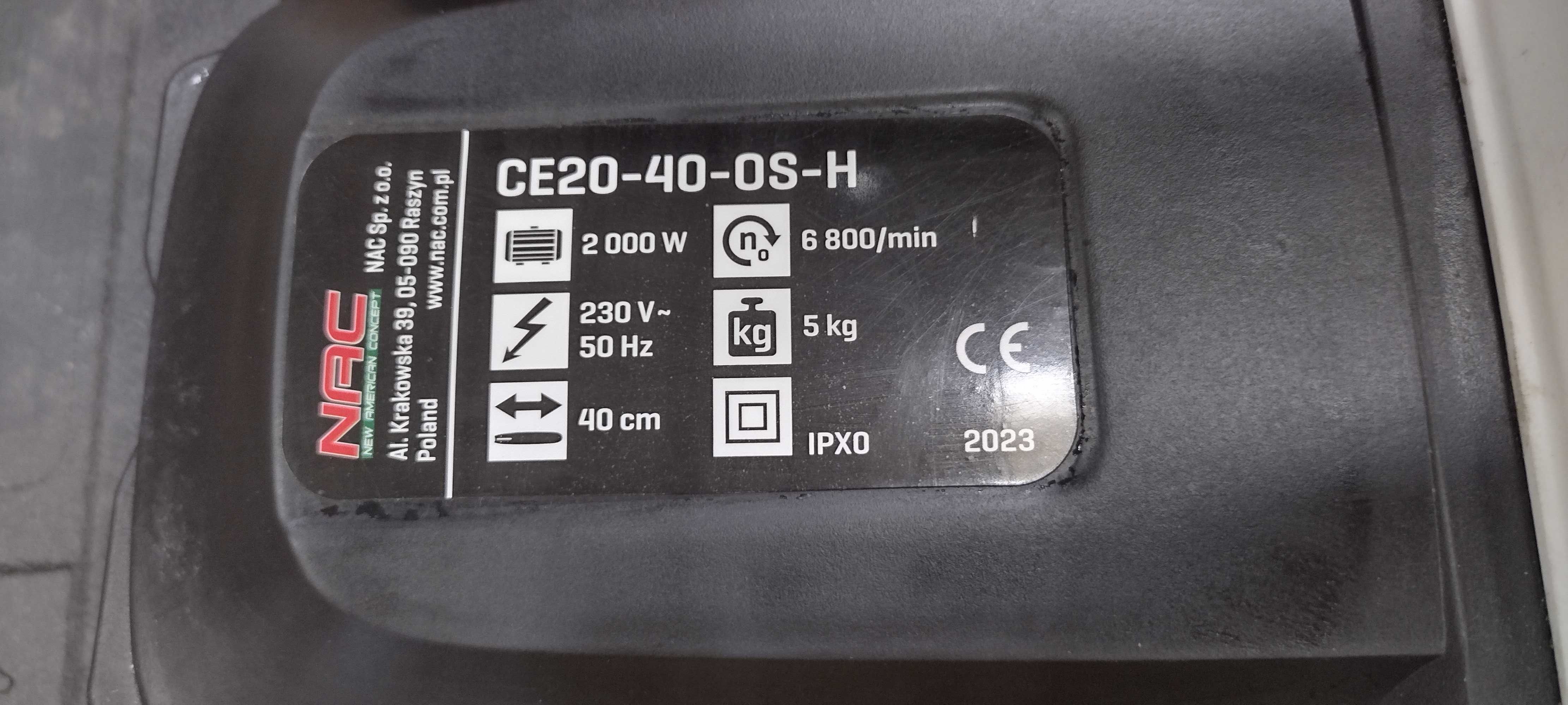 NAC Piła łańcuchowa elektryczna 2000W 40cm -Komis MADEJ Dębica