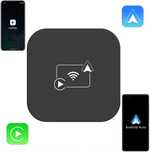Mini adapter bezprzewodowego polaczenia Carplay Android Auto 2w1
