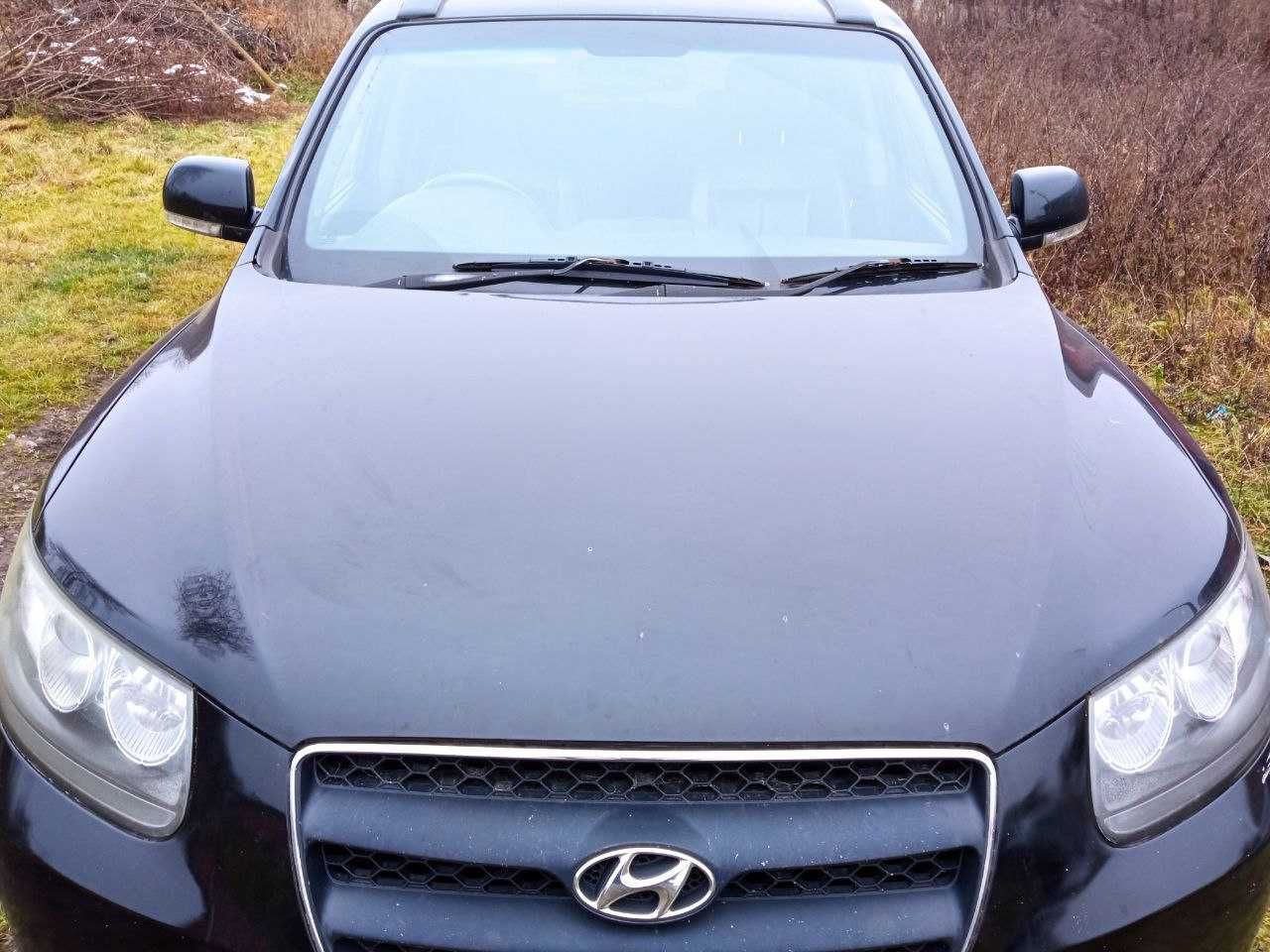 Скло лобове лобовое вітрове Hyundai Santa Fe II 2.2D 2009 Авторозборка