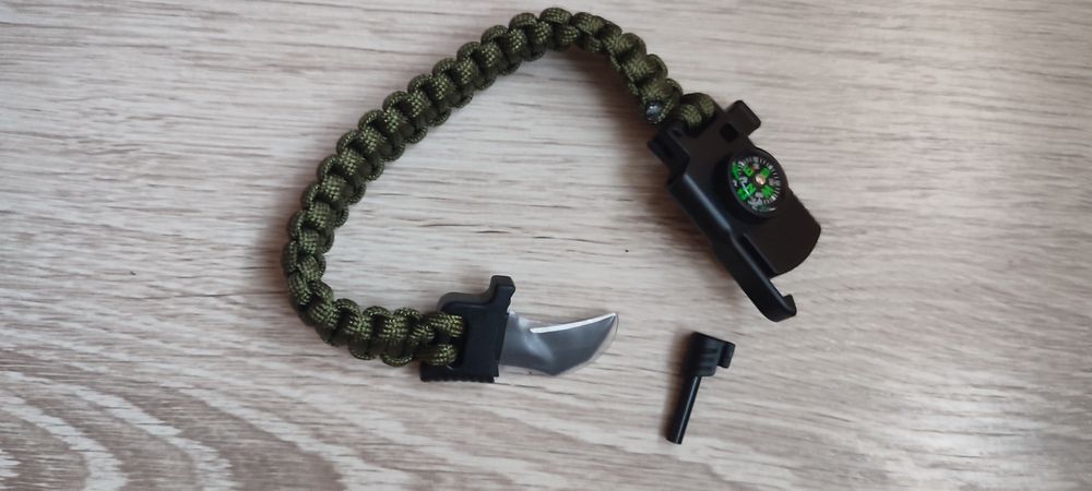 Bransoletka opaska survival NOWA (18 i 19)