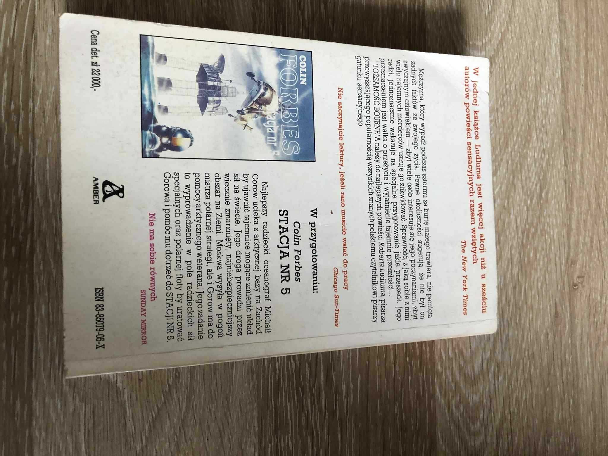 Tożsamość Bourne’a Robert Ludlum    (4)