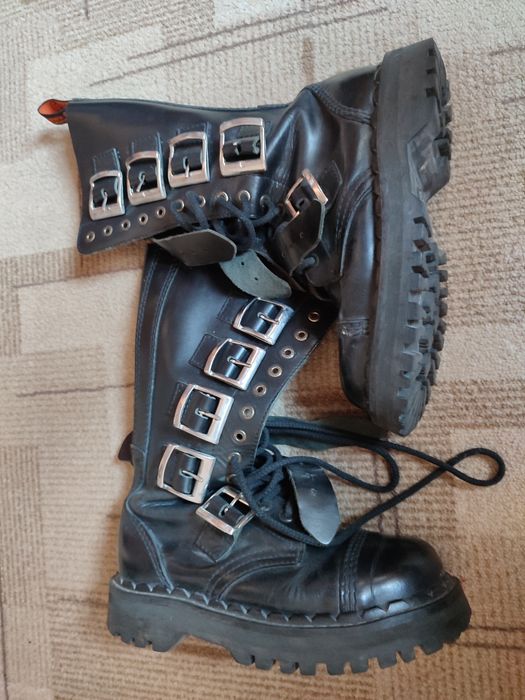 Гади шкіра, берці, черевики КММ 25 см устілка, 38 розмір, 38,5 розмір