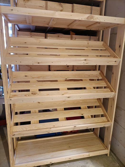 DOSTĘPNE OD RĘKI Regał MIX na warzywa i owoce, susz