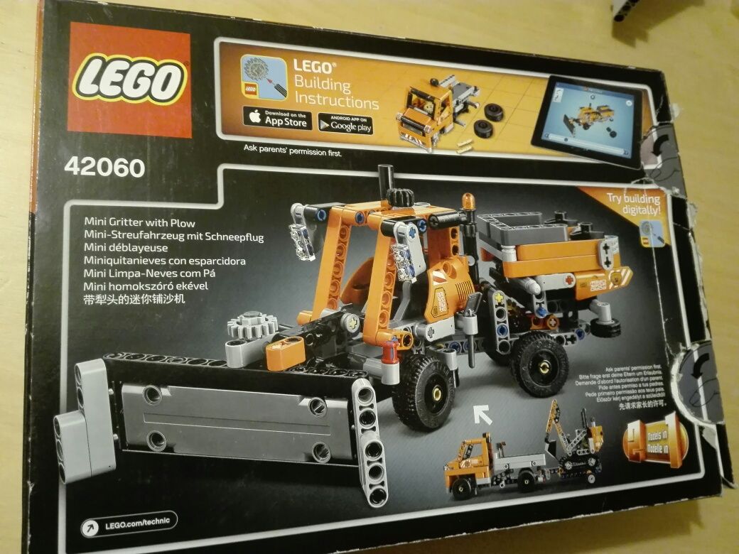 Lego technic 42060 Ekipa robót drogowych