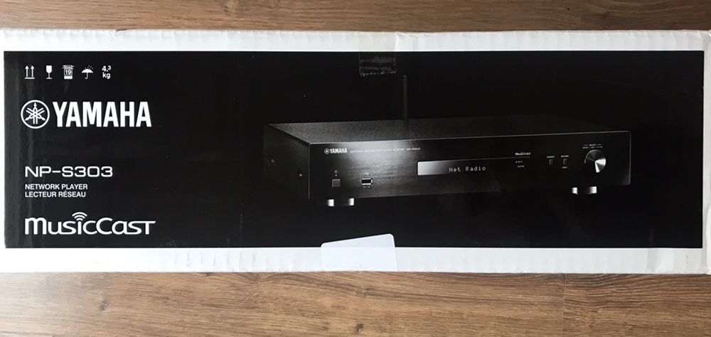Odtwarzacz sieciowy Yamaha NP-S303 Poznań USB FLAC Bluetoth TIDAL