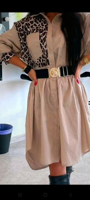 Sukienka koszulowa uniwersalna