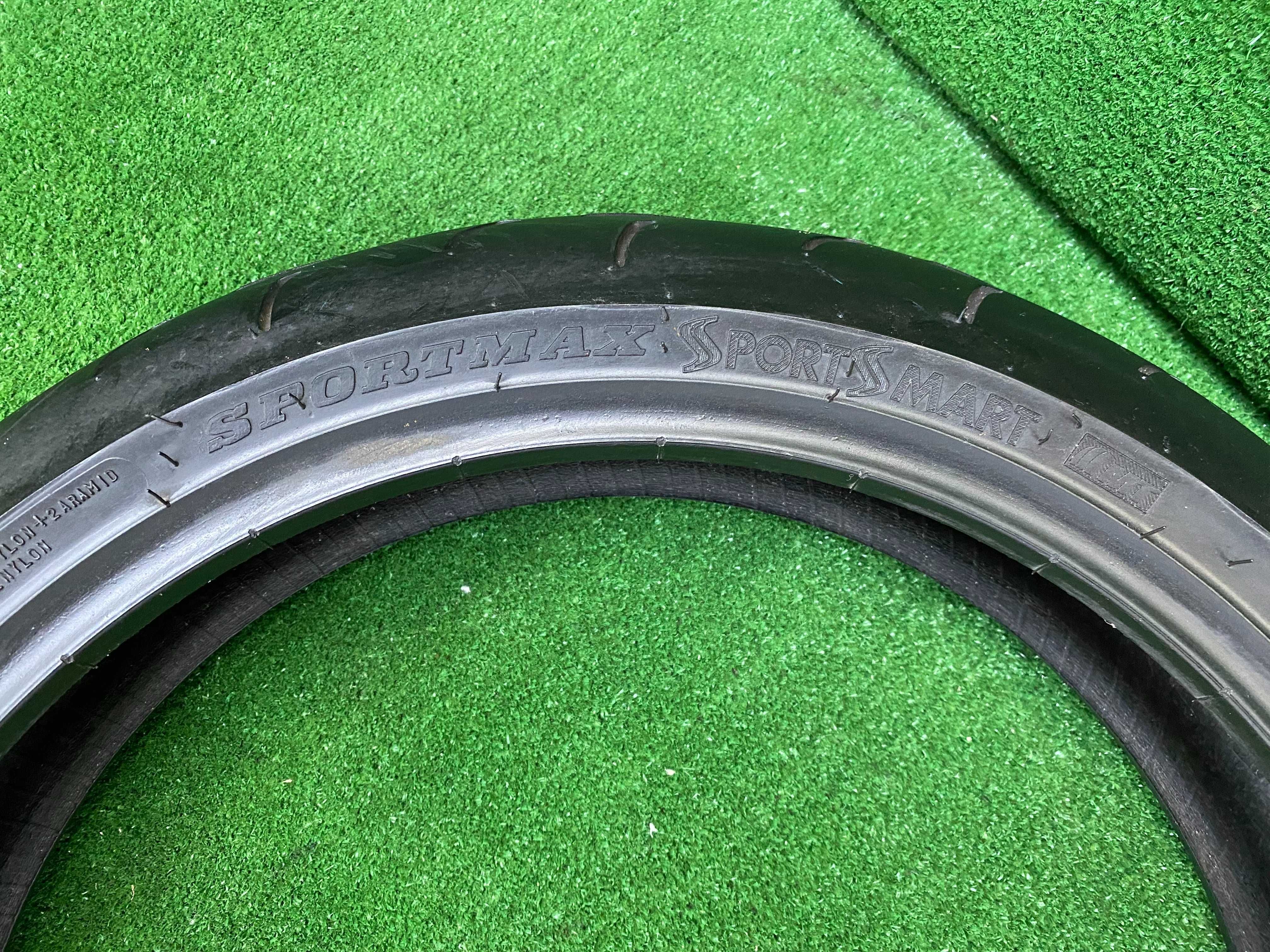 120/70/17 dunlop sportmax sportsmart pneu usados