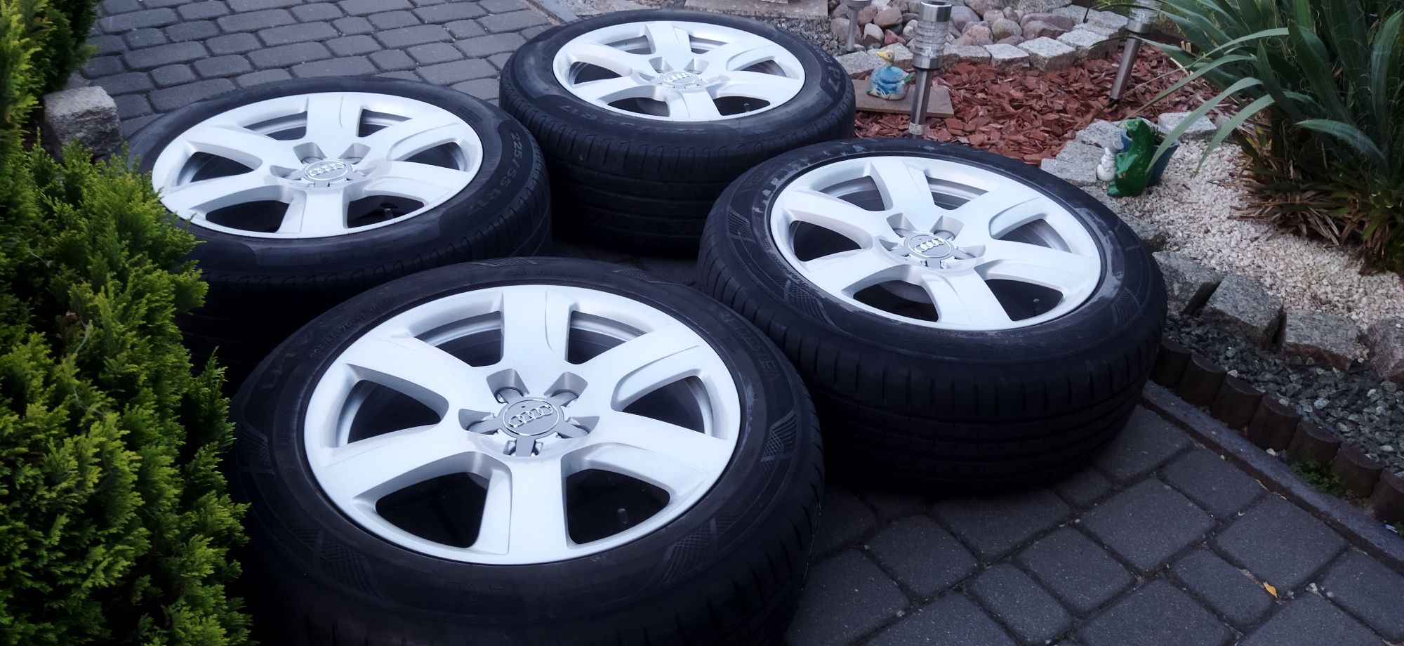 5x112 17 Cali Koła Alu Lato 225/55/17 Audi A6 C6 C7 oryginał
