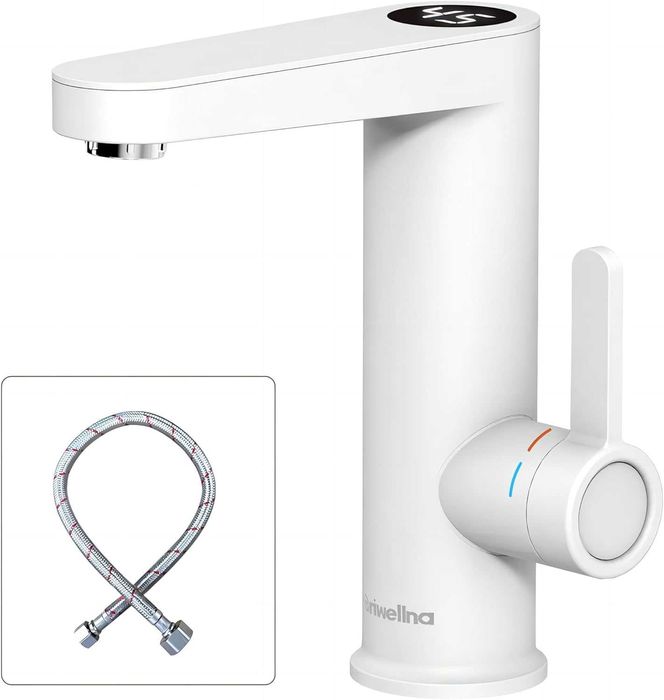 Briwellna kran podgrzewacz wody 3200W LED 220V natychmiastowy grzejnik