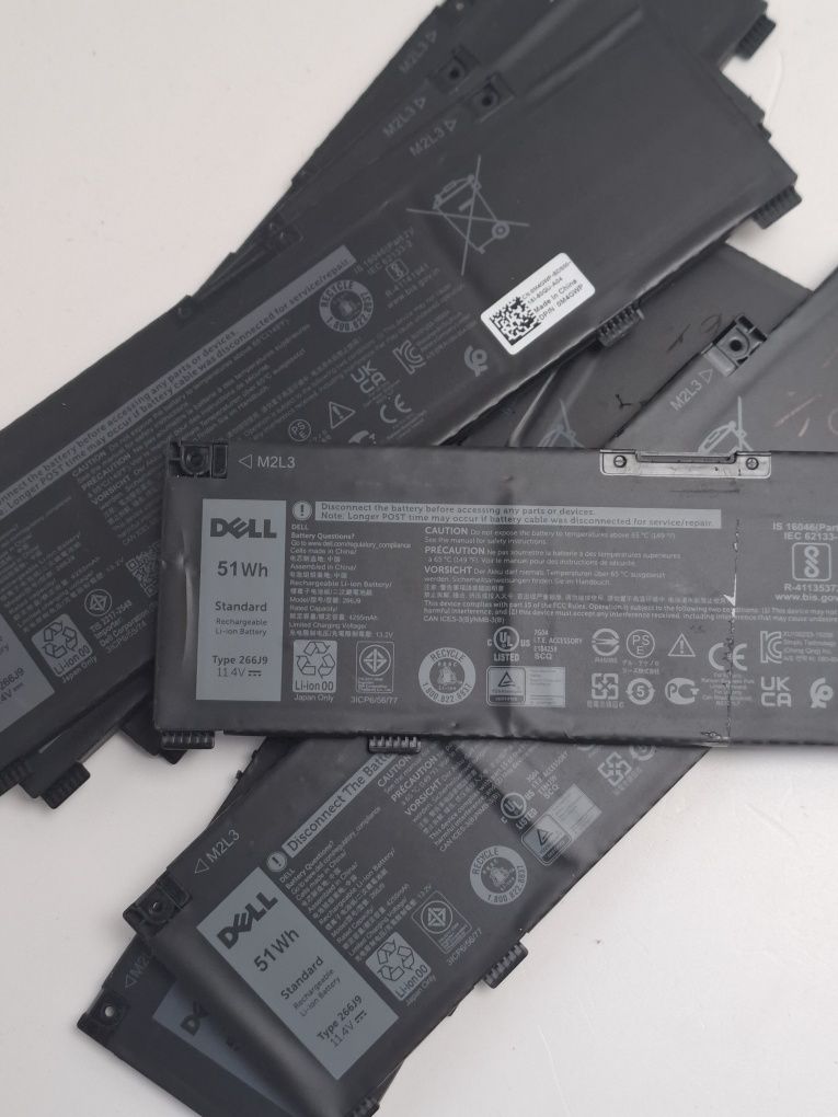 Батарея АКБ Dell G3 G5 5500 15 3590 266J9 11.4V 51WH