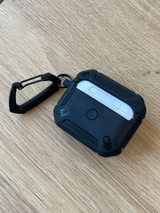 Захисний чохол з карабіном для Apple AirPods 2, 3, 4, Pro, Pro 2