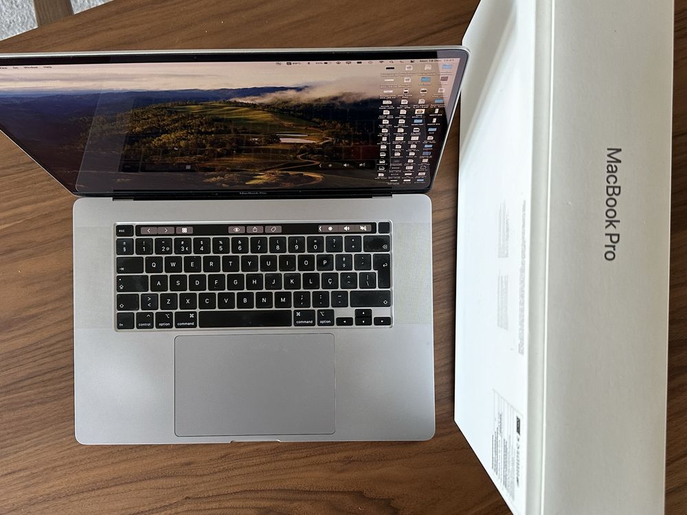  Macbook Pro i9 32 RAM de 2019 Touch Bar 1 Tera