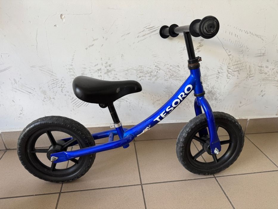 Rowerek biegowy niebieski