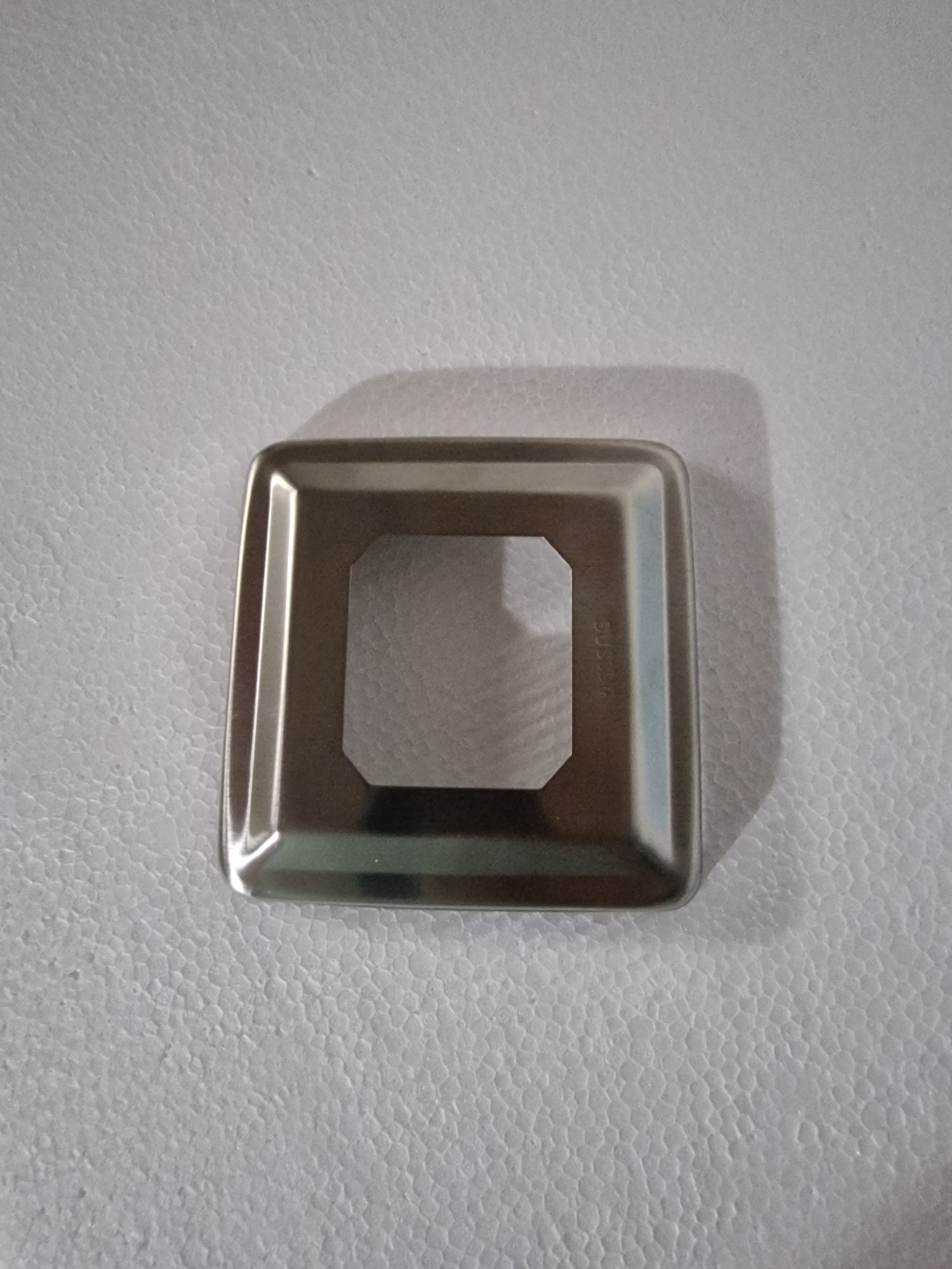 Suporte inox para varanda de vidro
