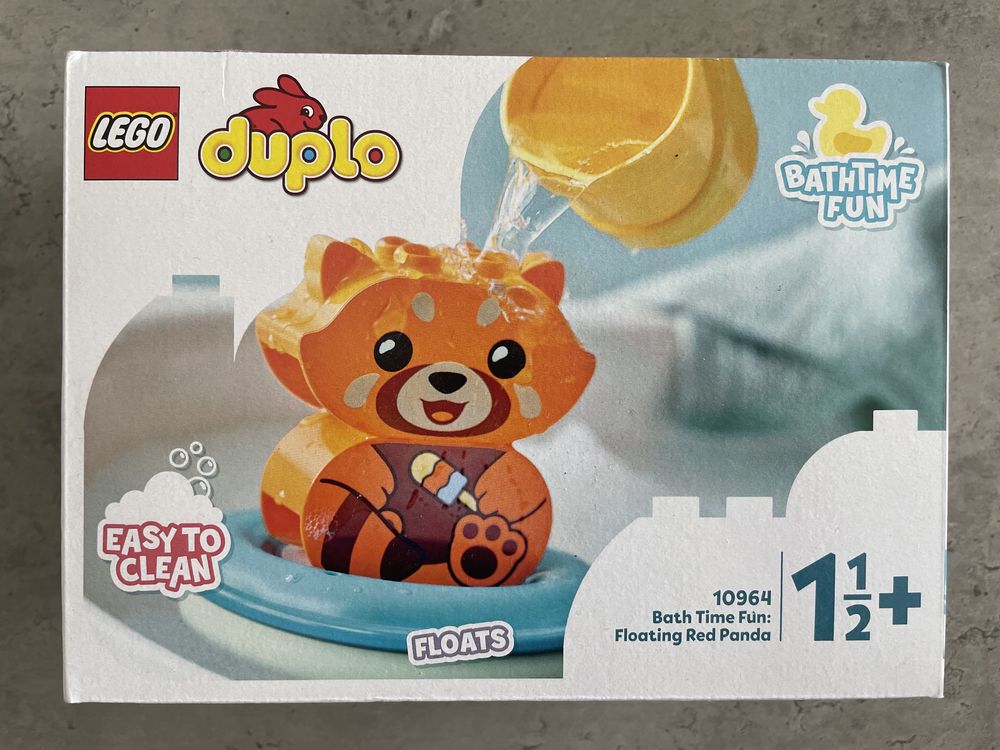 Lego duplo pływająca panda 10964