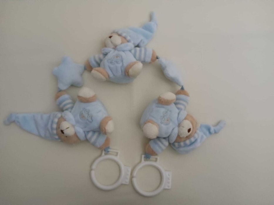 Ursinhos Peluche para Berço Bebé - Artigo NOVO