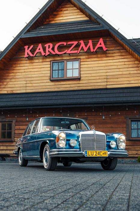 Auto na ślub Mercedes-Benz W108 luksus i prestiż w najlepszym wydaniu!