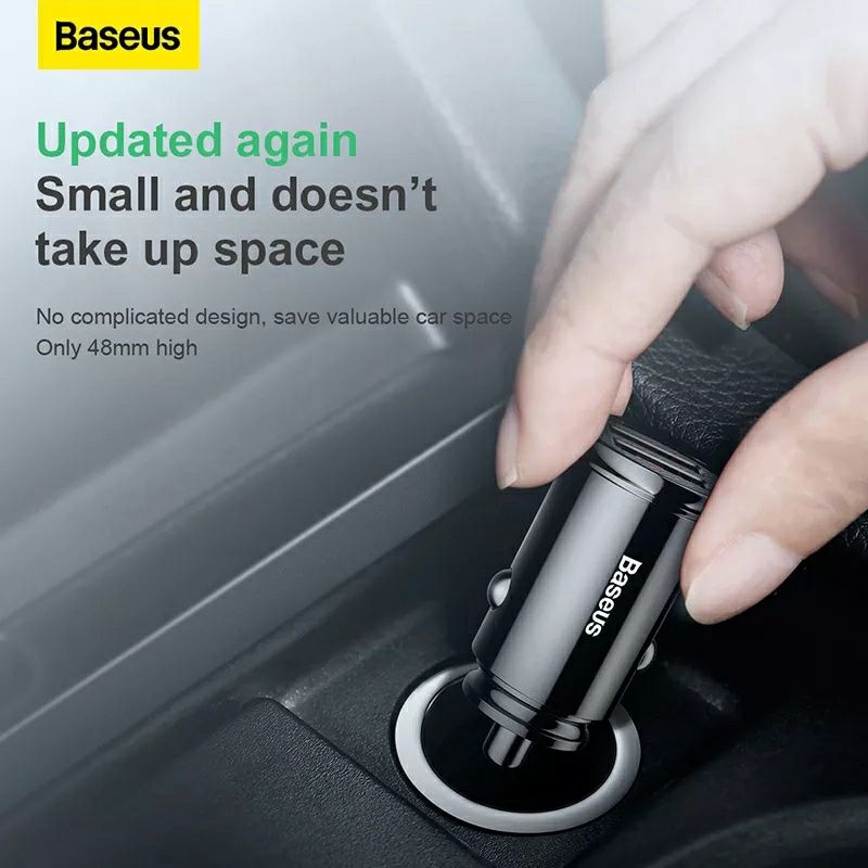Автомобільний зарядний пристрій Baseus 30 W
