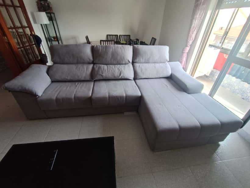 Sofá Conforama 2 lugares + chaise longue