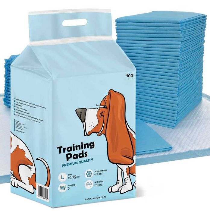 100sztuk - Komplet Mat Chłonnych dla Psa | 60x45cm