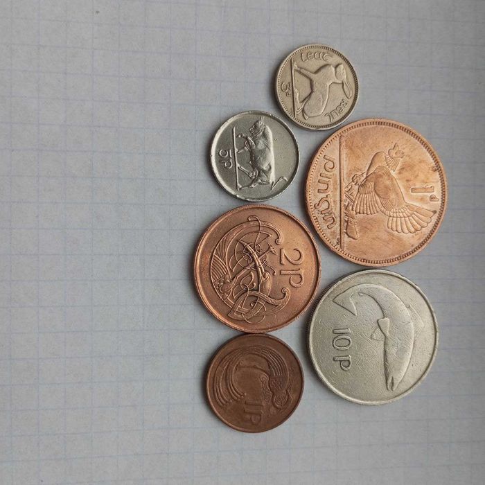 Продам наборы монет: Ирландия, Польша, Словакия,Коста -Рика