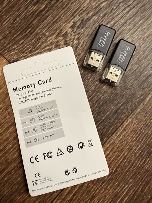 Новая Micro Sd 128gb+USB адаптер,картридер,флешка,карта памяти,переход