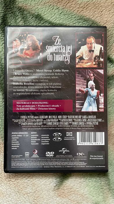 Ze śmiercią jej do twarzy DVD