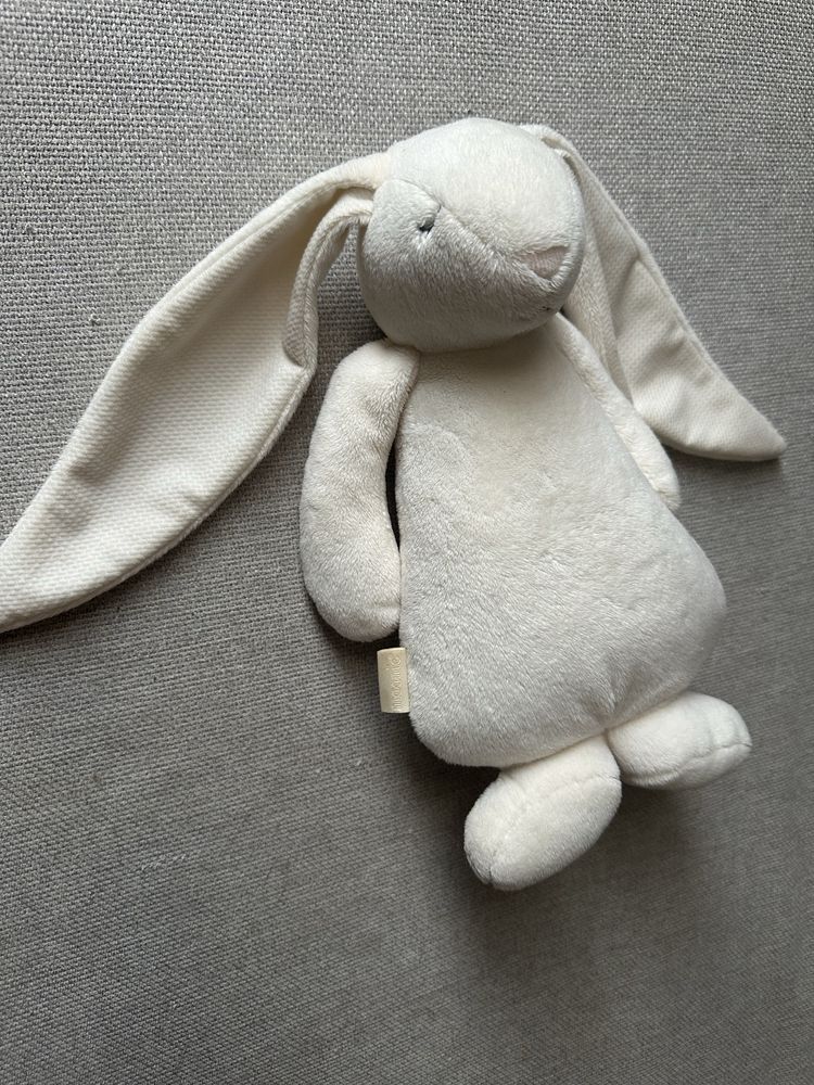 Зайчик музичний з нічником MOONIE, Cream